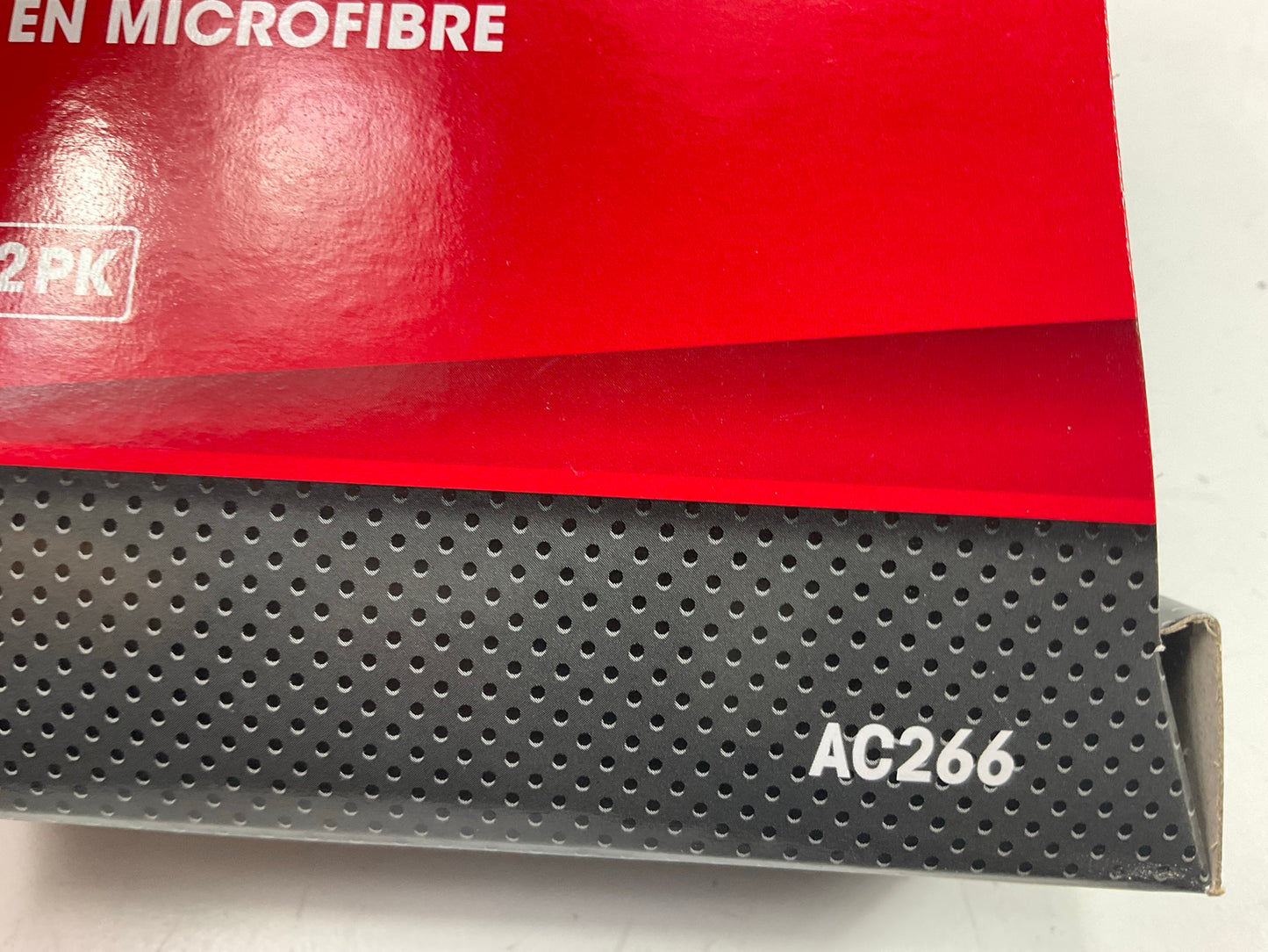 2 Pack AutoCraft AC266 Microfiber Applicator Buffing Pads, 6 Inch Diameter