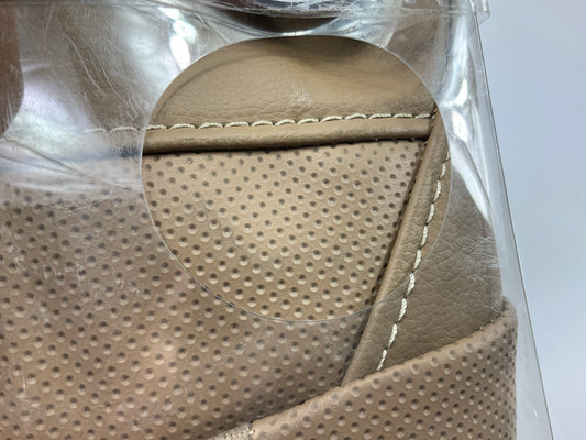 Autocraft AC5078856T Tan Faux Leather Seat Covers, Waterproof, Does 2 Seats