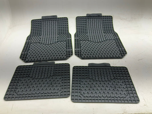 Autocraft AC965B Rubber Floor Mats Set - 4 Pcs