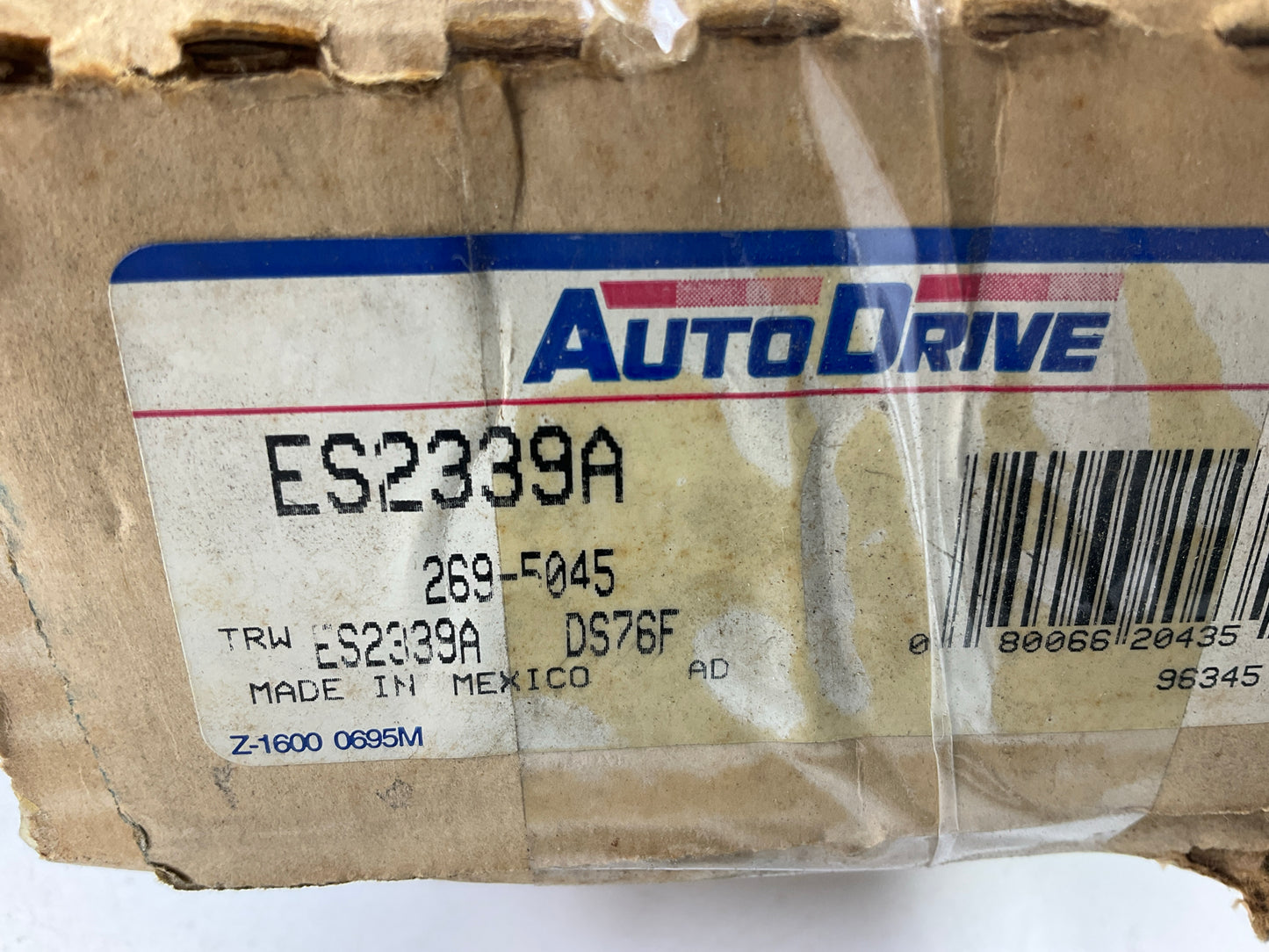 Autodrive ES2339A Front Right Tie Rod End