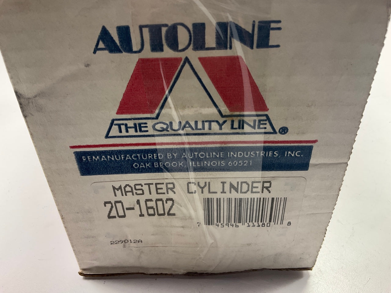 Autoline 20-1602 Brake Master Cylinder