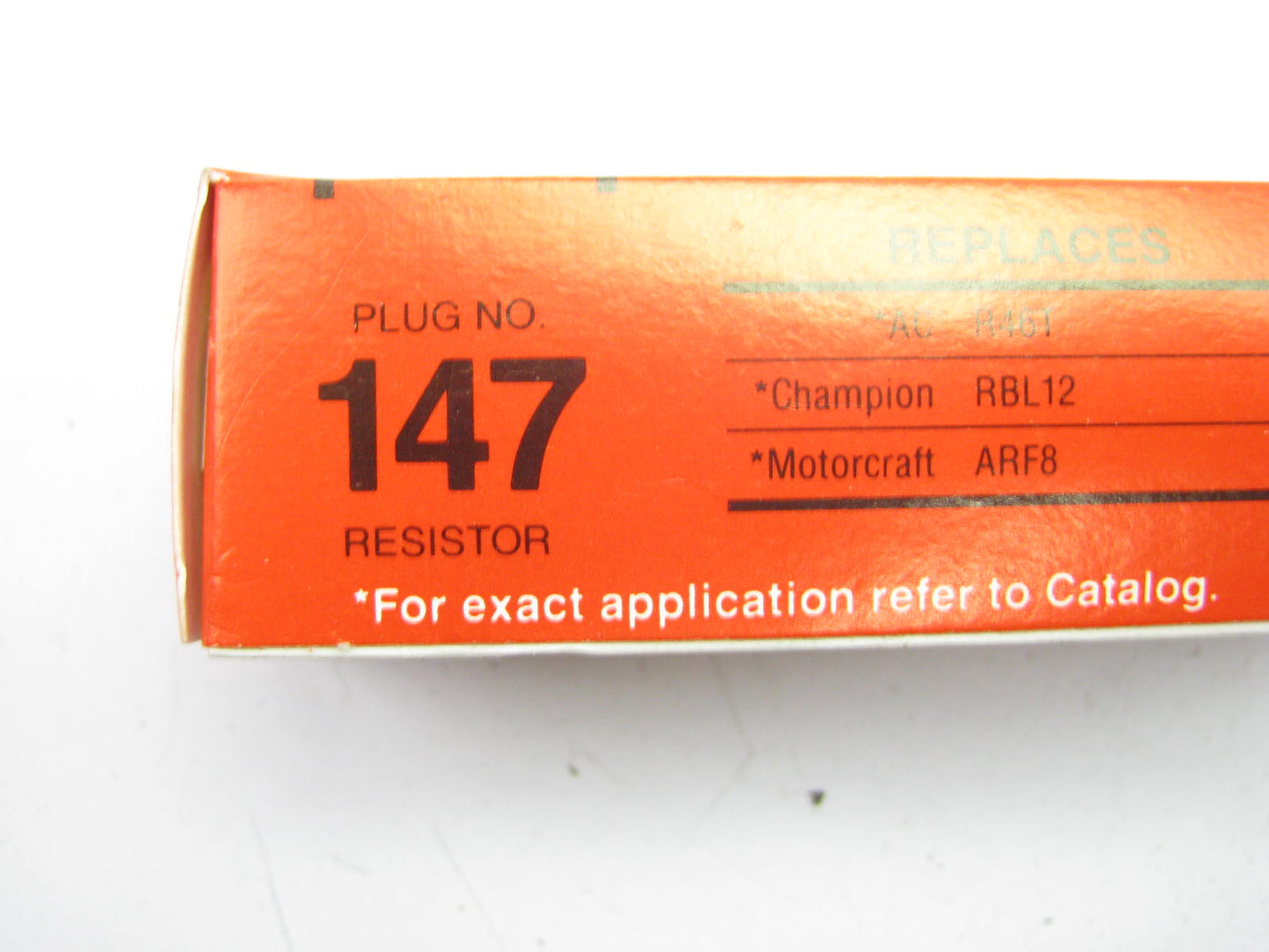 (10) Autolite 147 Spark Plugs - Copper Resistor for 1970-1976 GM 250 4.1L