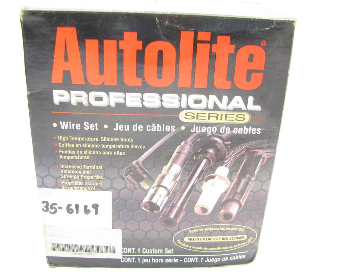 Autolite 35-6169 Ignition Spark Plug Wire Set For 1996-2000 Ford Taurus 3.0L