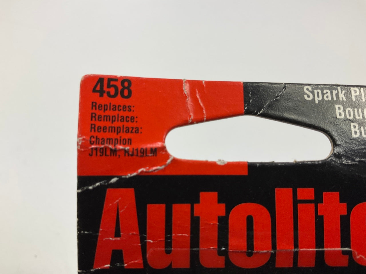 (2) Autolite 458 Small Engine Spark Plug - Replaces J19LM, RJ19LM