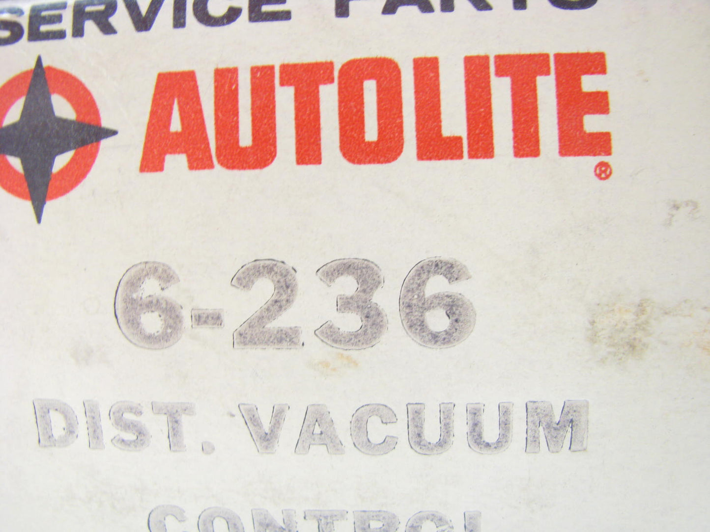 Autolite 6-236 Distributor Vacuum Advance Control For 1957-59 Rambler 6 Cyl