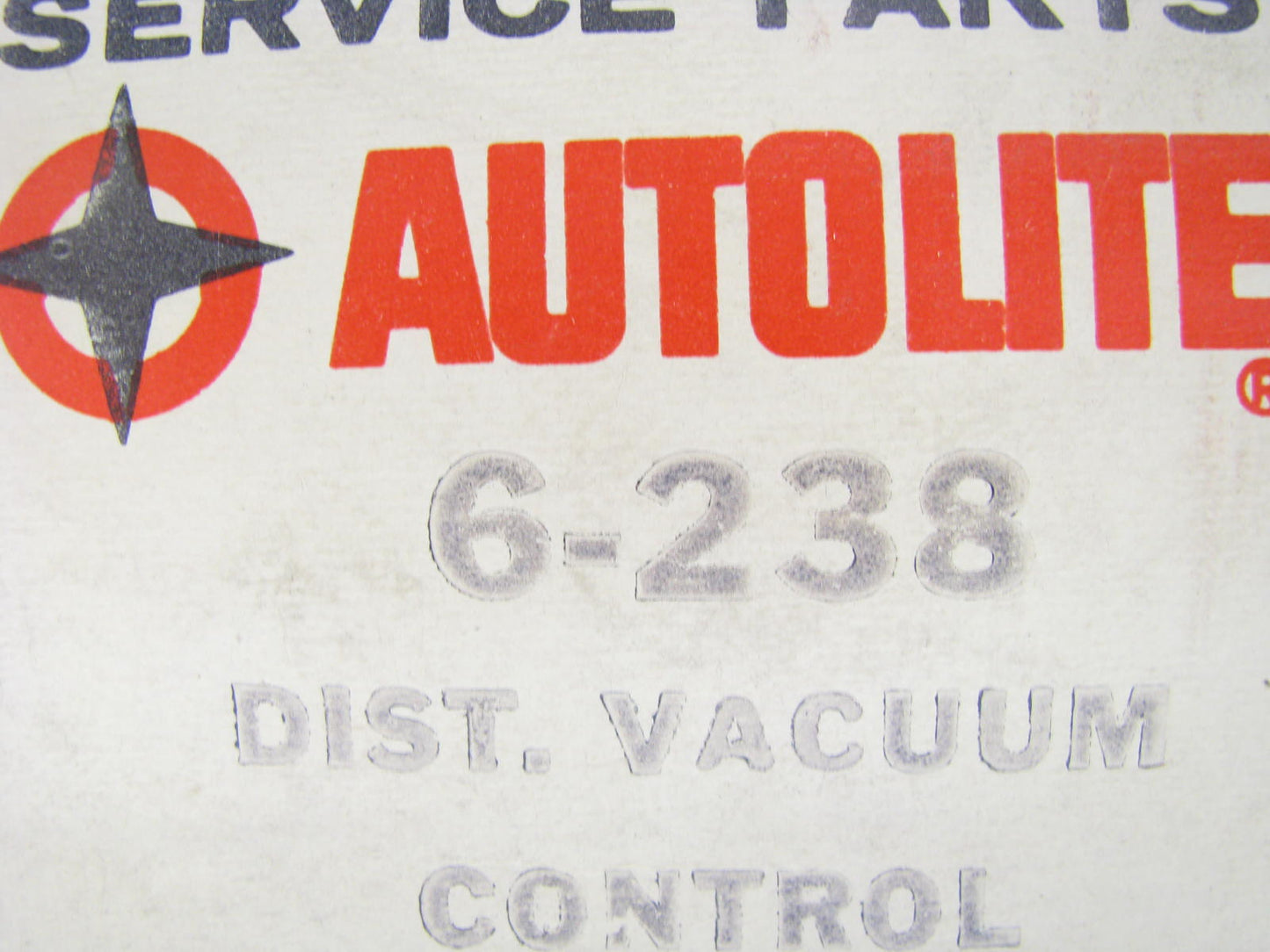 Autolite 6-238 Distributor Vacuum Advance Control - UNKNOWN EXACT FITMENT