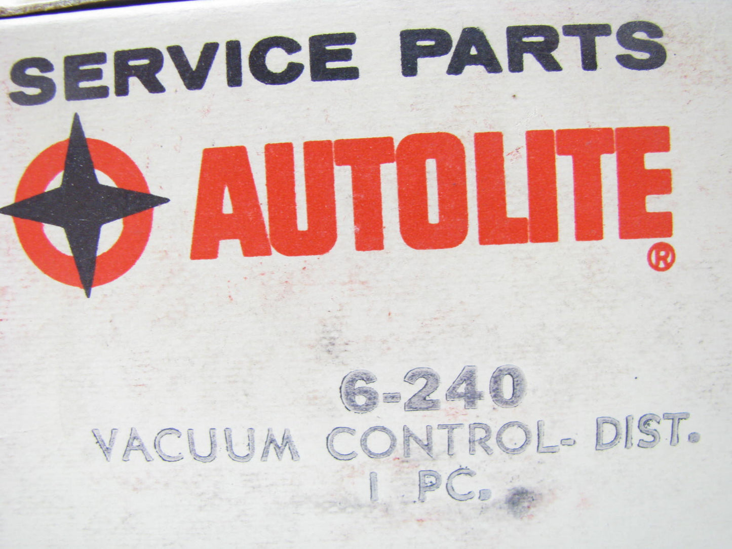 Autolite 6-240 Distributor Vacuum Advance Control - UNKNOWN EXACT FITMENT