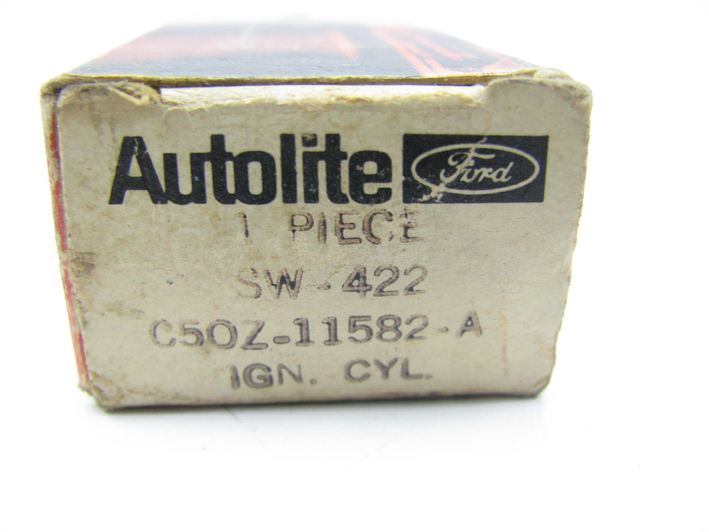 Autolite SW422 Ignition Lock Cylinder & Keys For 65-66 Ford Mustang C5OZ-11582-A