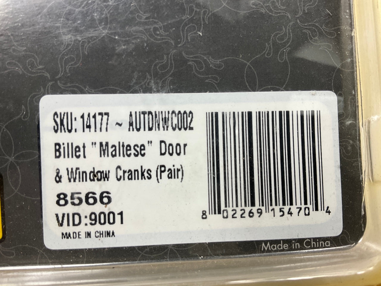 Autoloc AUTDNWC002 Billet ''Iron Cross'' Door & Window Cranks (Pair)