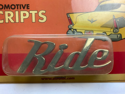 Autoloc BWSRIDE Automotive Scripts Smartscript Emblem ''Ride''
