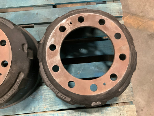 (2) Automann 151.6604BA Outboard Brake Drums 16.5x6 (16-1/2''x6'') 62670B 10 Lug