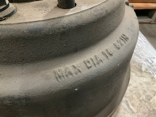 (2) Automann 151.6700BA Brake Drums W/ 10-Bolt Wheel Hubs