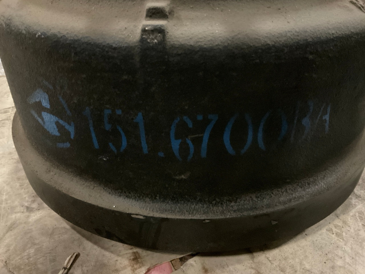 (2) Automann 151.6700BA Brake Drums W/ 10-Bolt Wheel Hubs