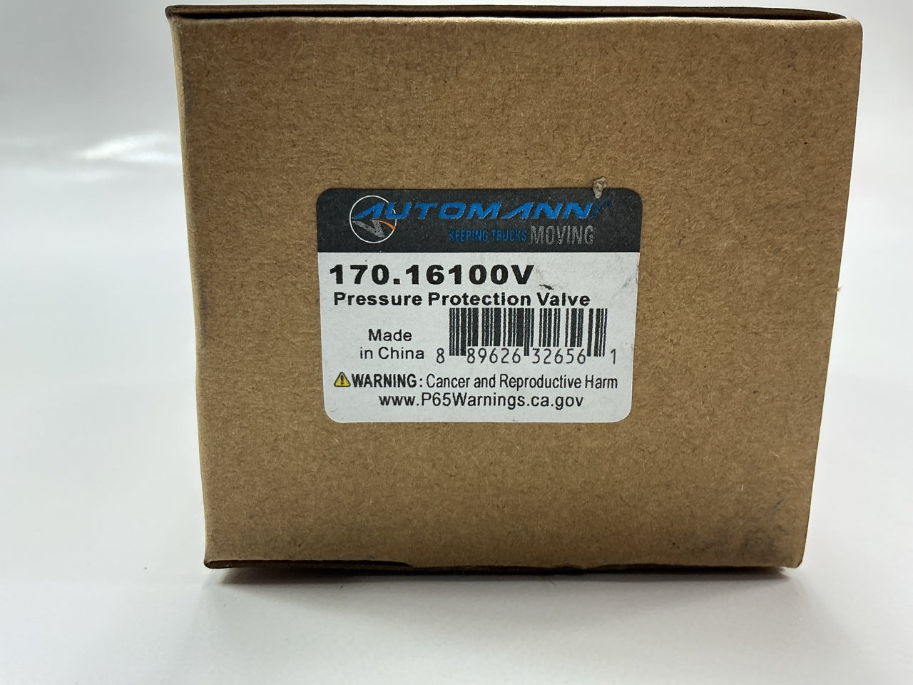 Automann 170.16100V Pressure Protection Valve Replaces Mack # 20QE2326A 25165589