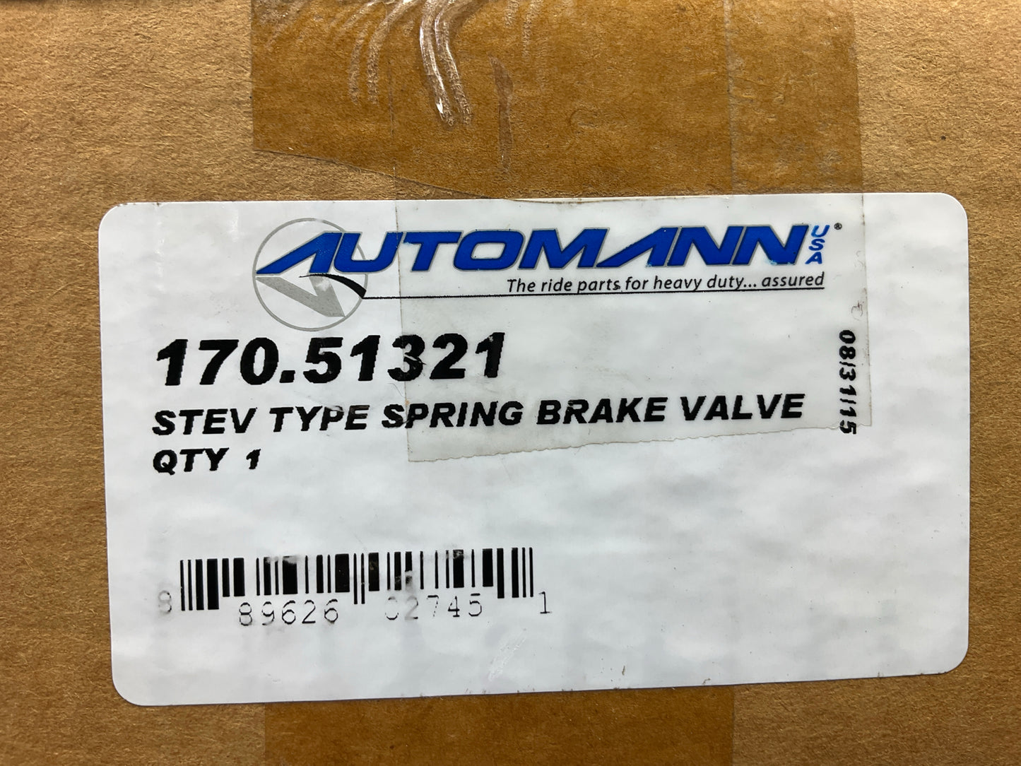 Automann 170.51321 TEV Type Spring Brake Valve Replaces Bendix # 51301
