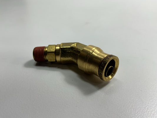 AUTOMANN 177.13B746A 3/8'' Tube X 1/8'' Swivel Pipe 45 Degree Air Brake Fitting
