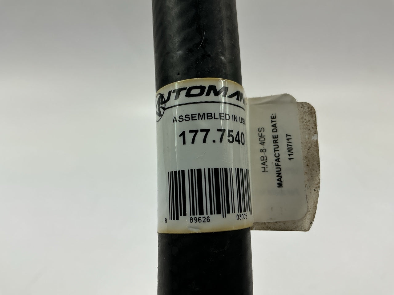 Automann 177.7540 40'' Air Brake Hose Assembly, 1/2'' SAE