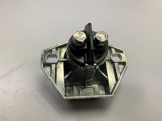 Automann 179.1034 Trailer Connector Socket, Dual Pole Horizontal