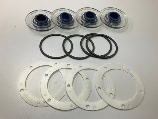 (4) Automann 180.10642 Wheel Hub Cap Window Kit, Replaces Stemco 359-5999