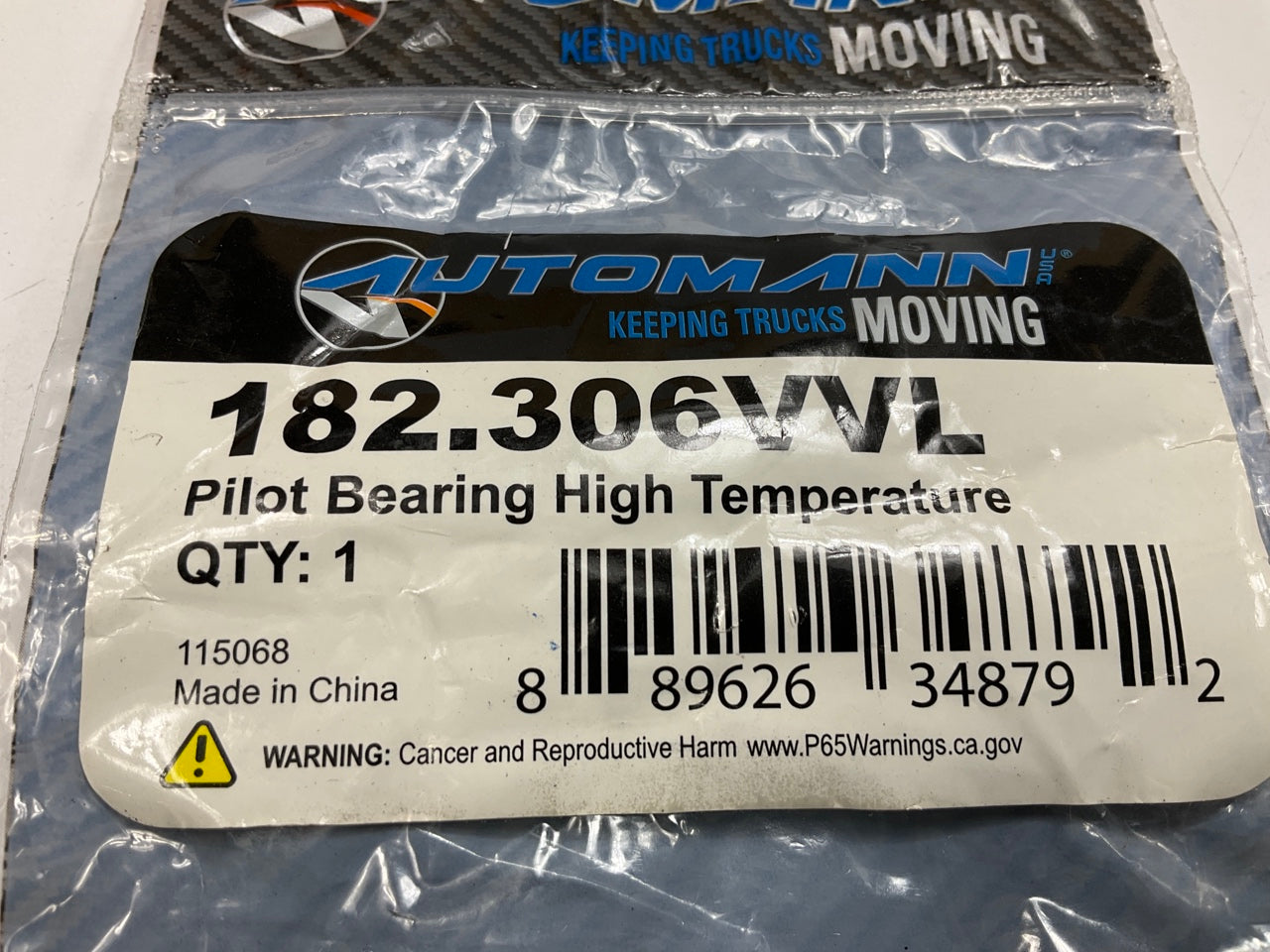 Automann 182.306VVL Pilot Bearing High Temperature, 2.833 OD X 1.179 ID X 0.750''