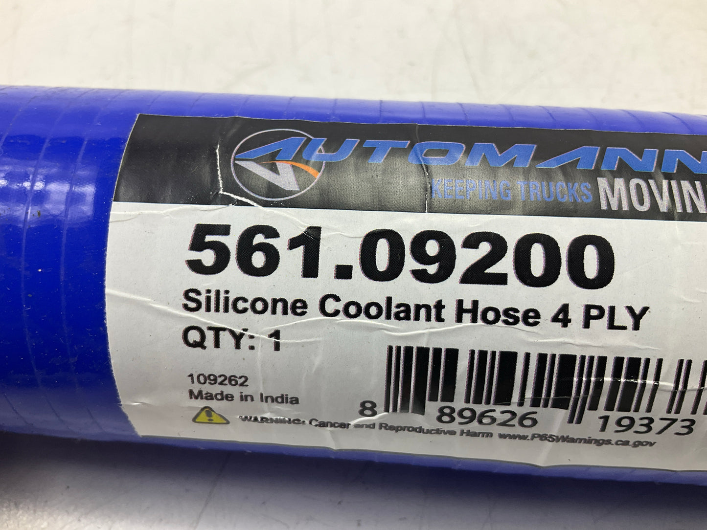 Automann 561.09200 Blue Silicone Coolant Hose 4 PLY, 2'' X 36''