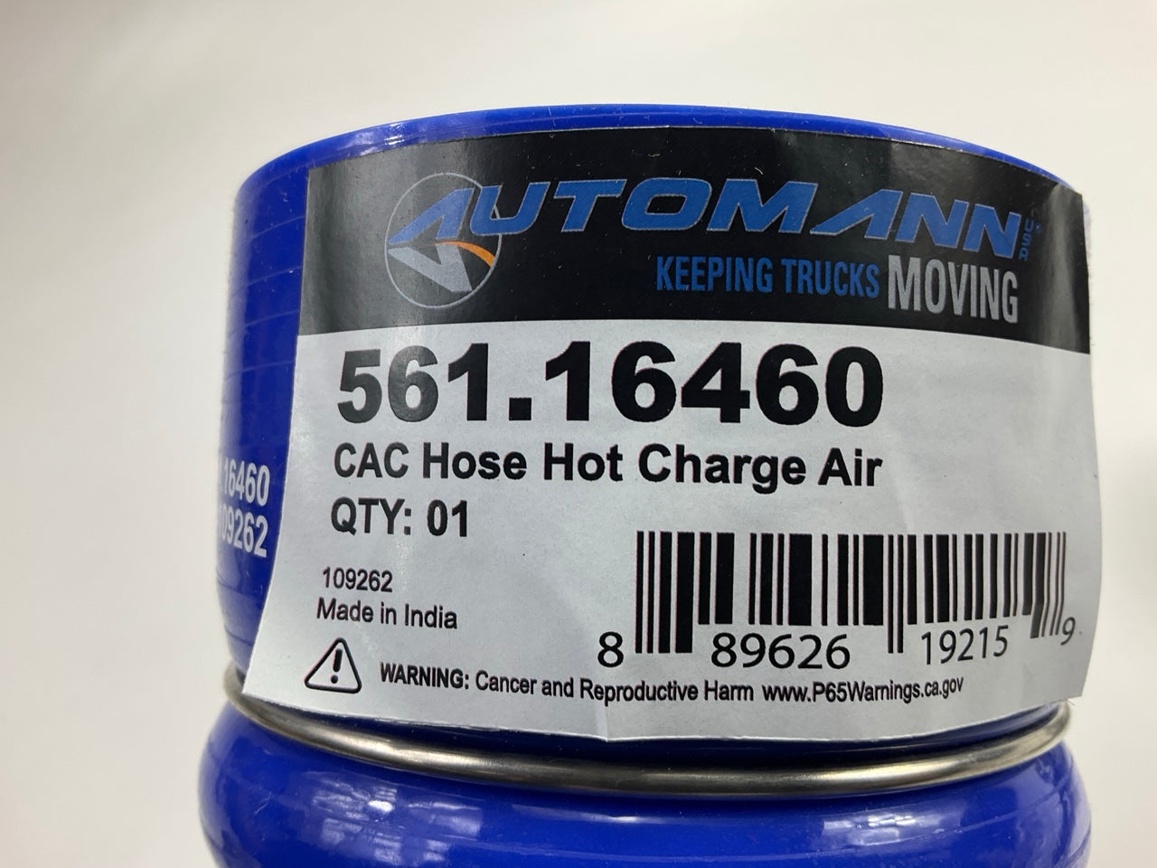 Automann 561.16460 Universal Charge Air Cooler Hose (Cold Side) 4'' X 6.5''