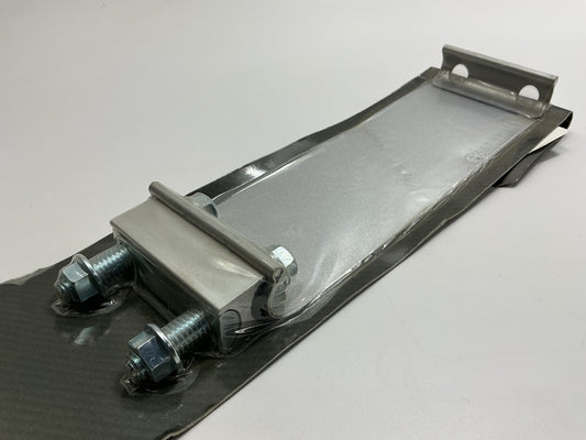 Automann 562.U3203A 3'' Easyseal Aluminized Flat Band Exhaust Clamp