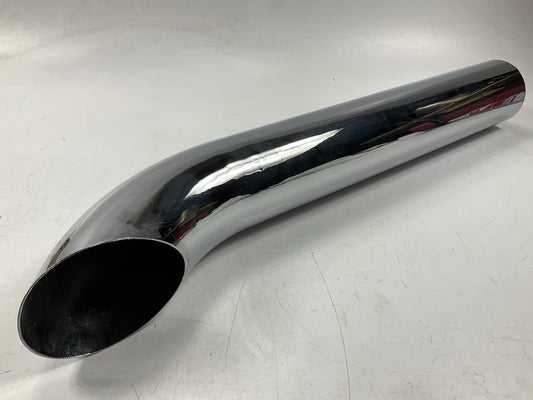 Automann 562.U5536SC Heavy Duty Exhaust Stack Pipe, Chrome, 36'' Length, 5'' OD