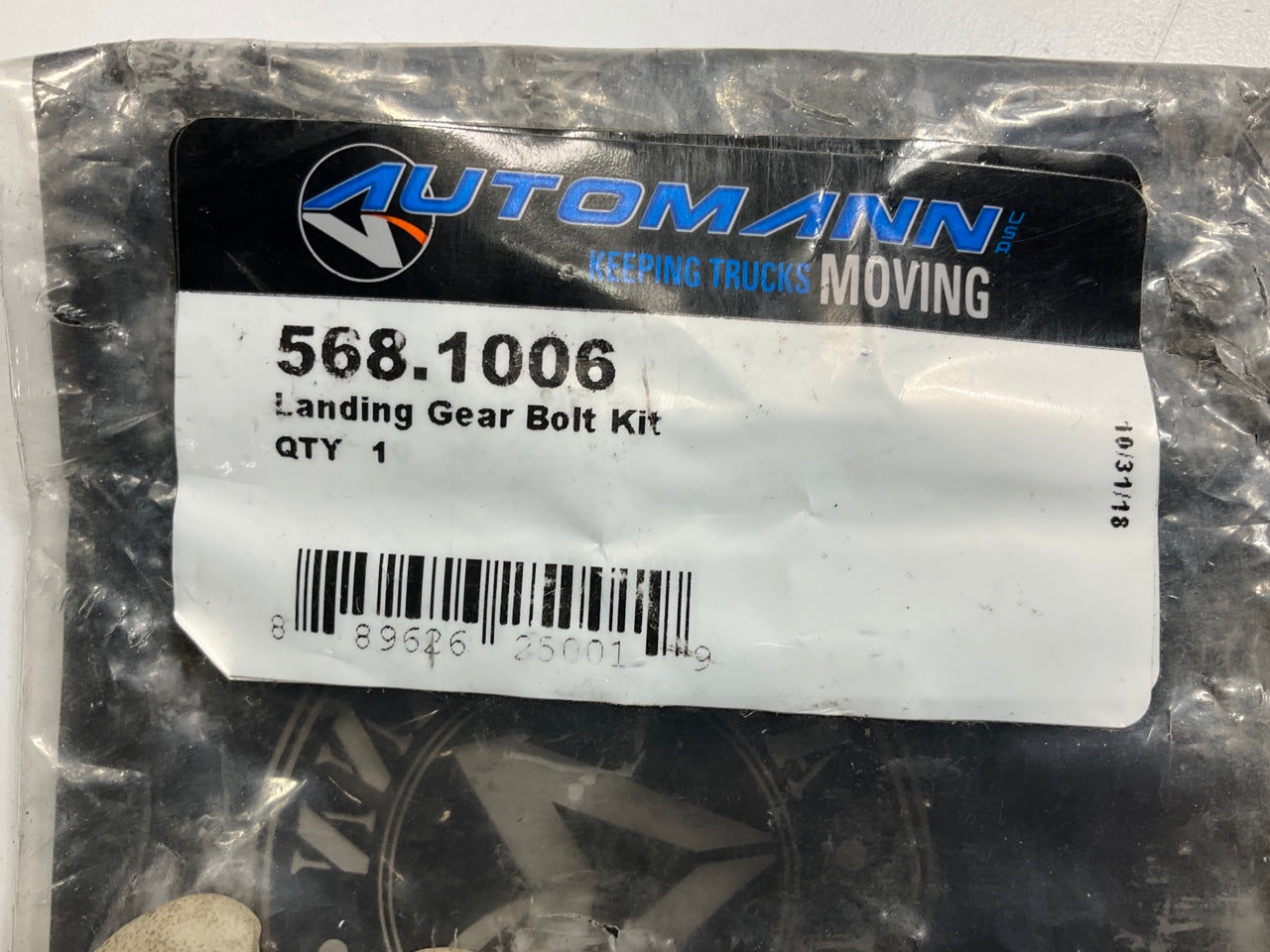 Automann 568.1006 Landing Gear Bolt Kit For 50K Landing Gears