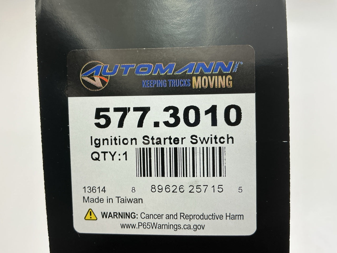 Automann 577.3010 4 Position Keyed Ignition Switch, Replaces Tectran 19-1060