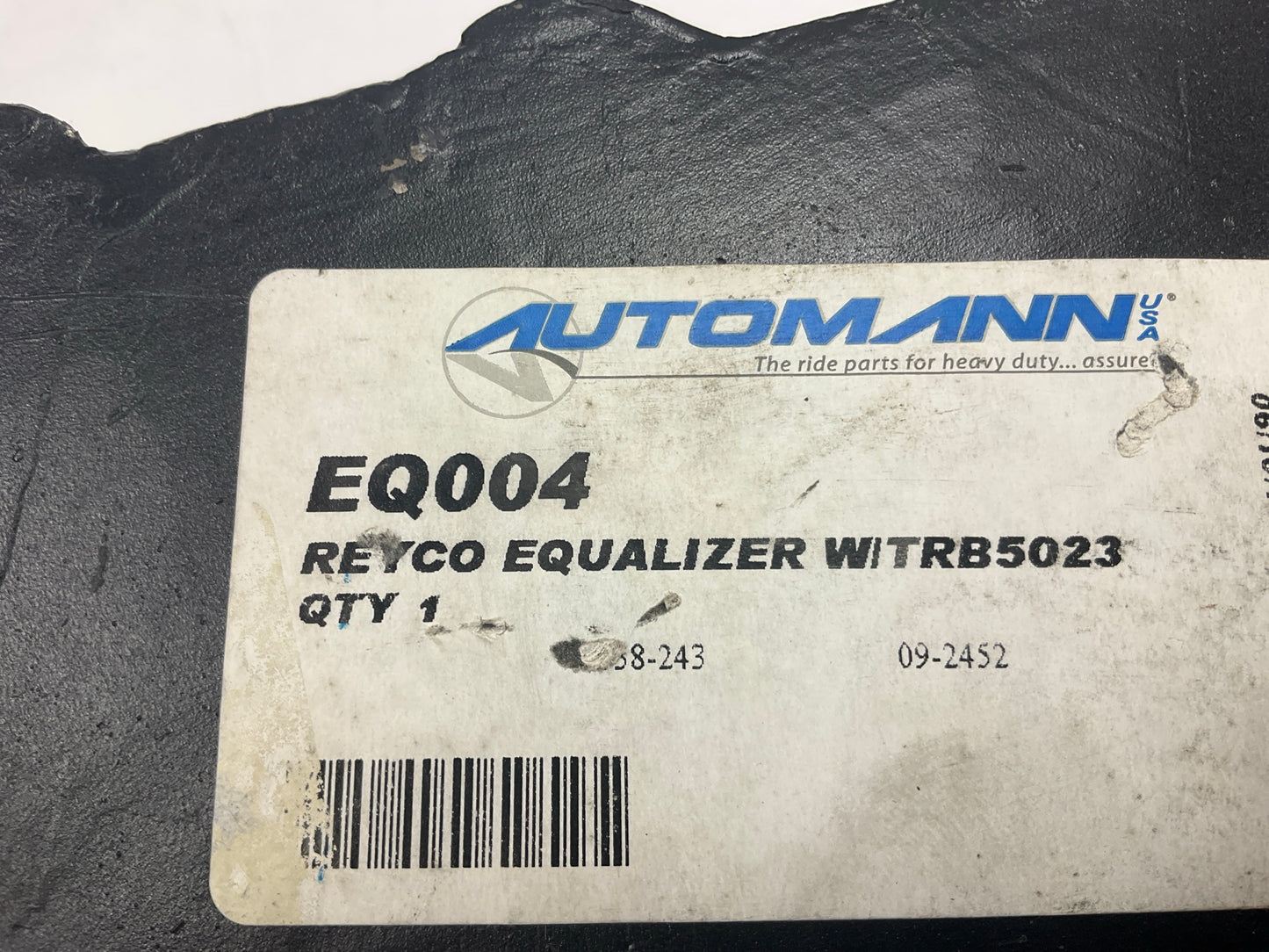 (2) Automann EQ004 Equalizer W/ TRB5023, 16'' Long 13.5'' Hole Centers, 2'' Bushing