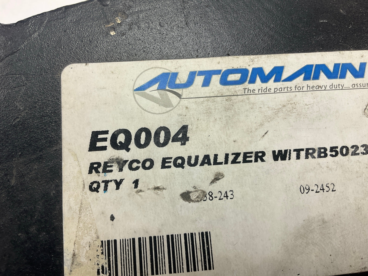 Automann EQ004 Equalizer With TRB5023, 16'' Long, 13.5'' Hole Centers, 2'' Bushing