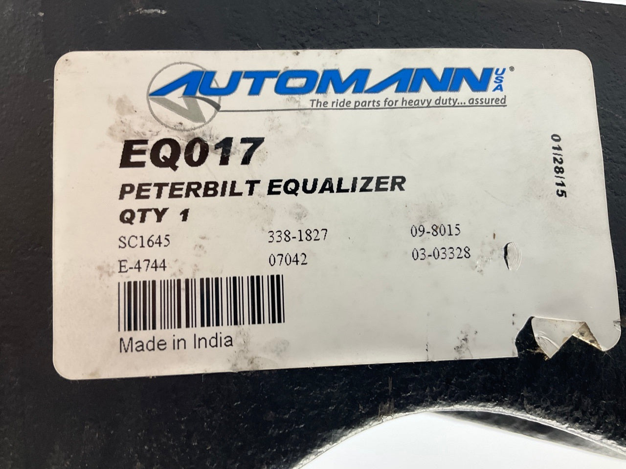 Automann EQ017 Equalizer For Peterbilt 03-03328, 303328, E4744, CS71450