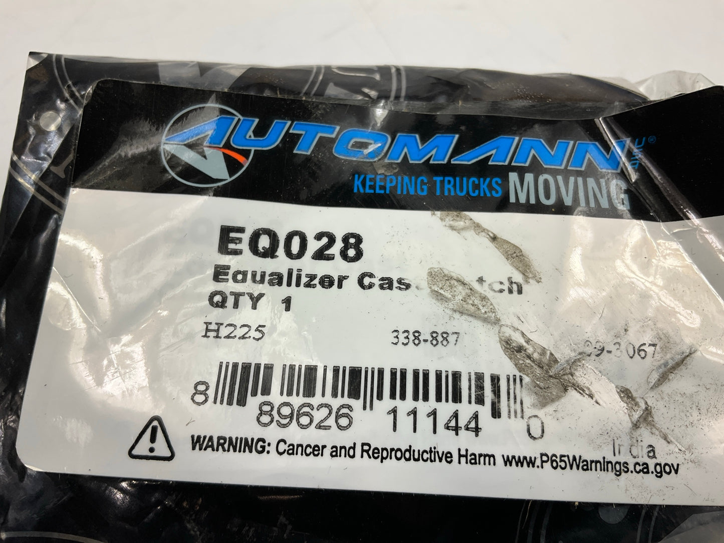 Automann EQ028 - Equalizer Cast Hutch - H And CH 9700 Series 1778401, 1629001