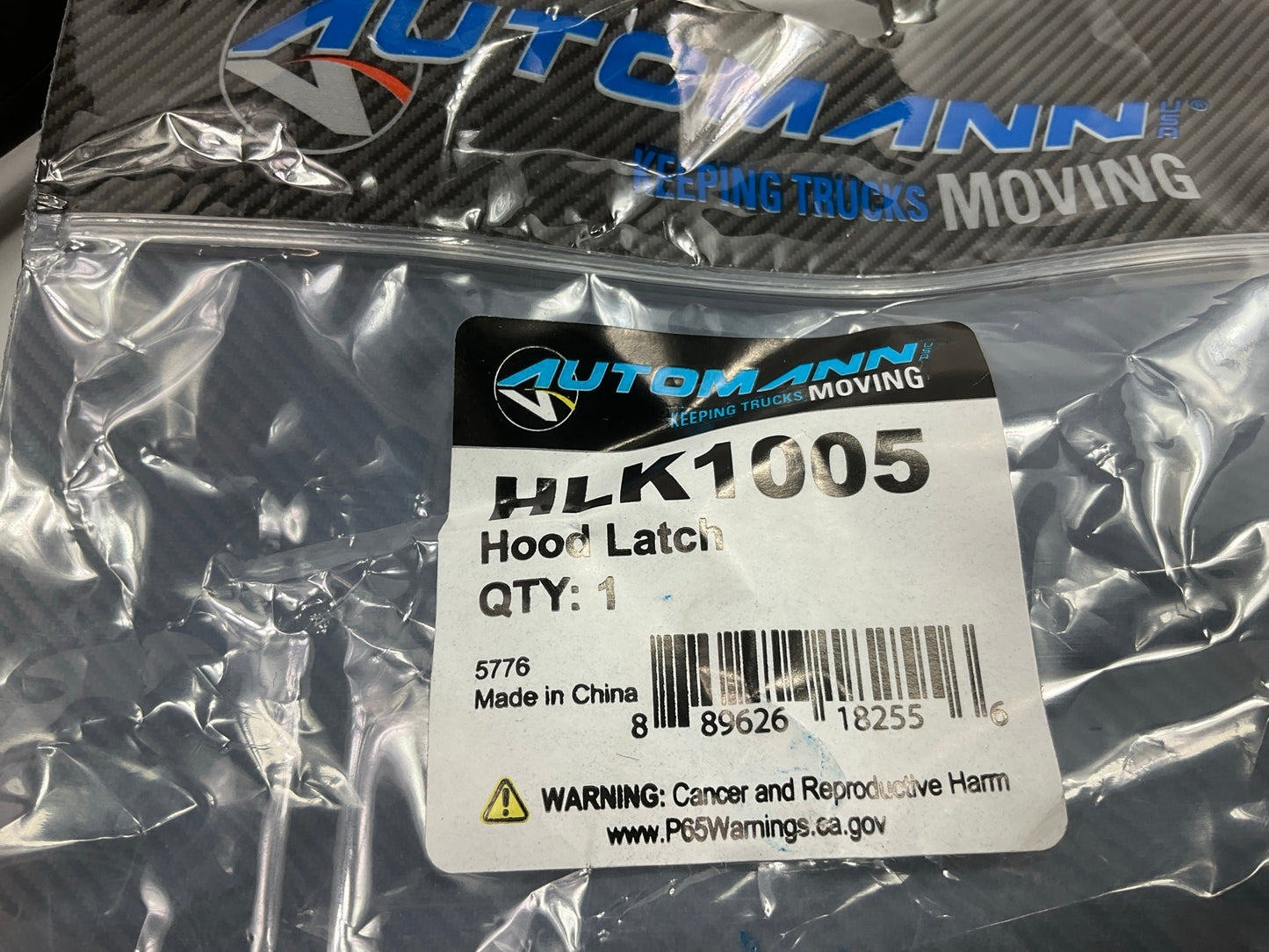 Automann HLK1005 Hood Latch Assembly Replaces 6808800160, WA18-8016, 13-04339
