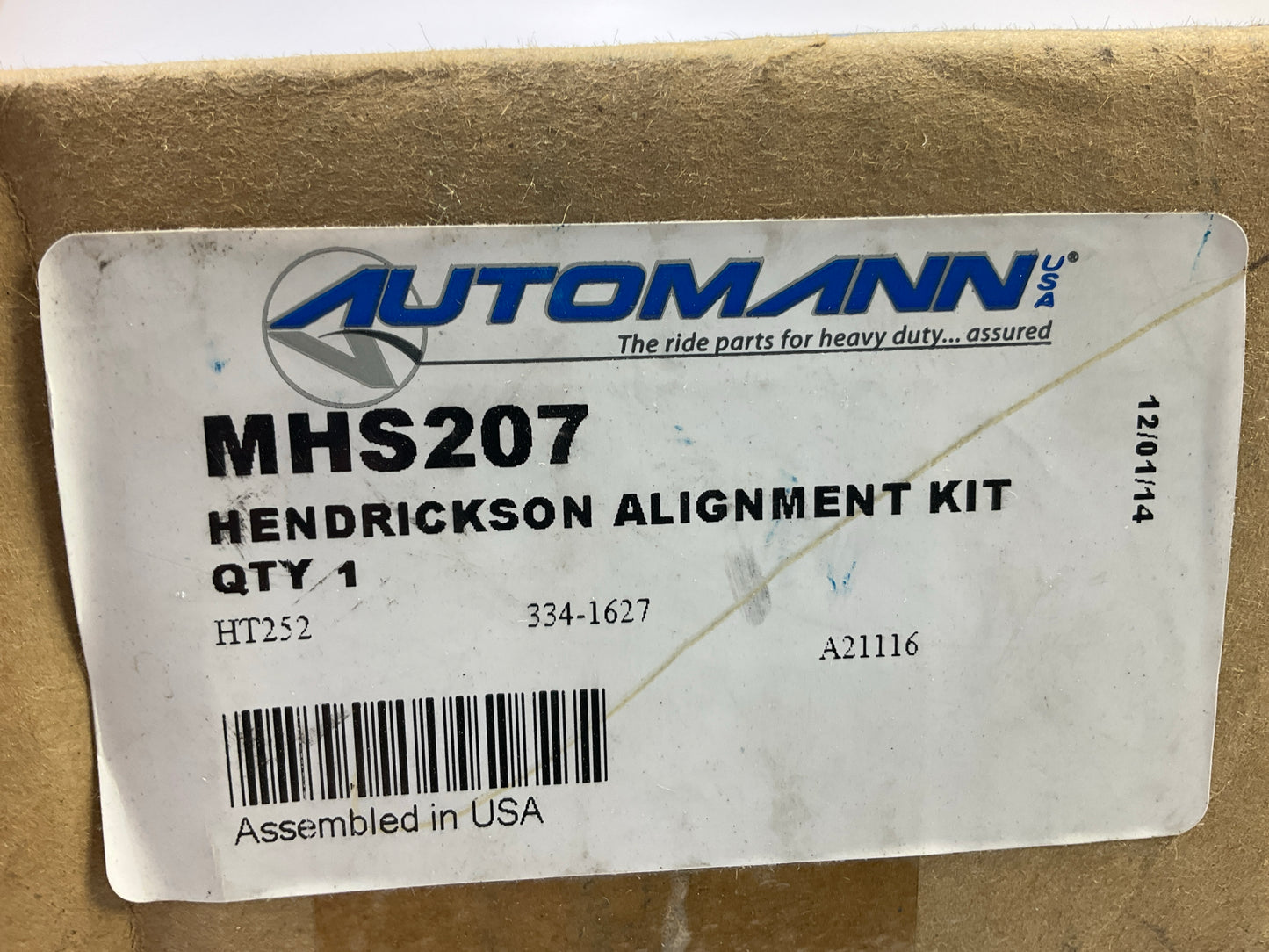 Automann MHS207 Alignment Kit For Hendrickson TA250, TA300