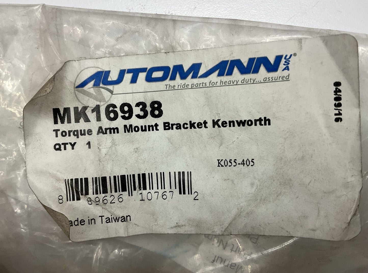 Automann MK16938 Torque Arm Mount Bracket Replaces Kenworth # K055405