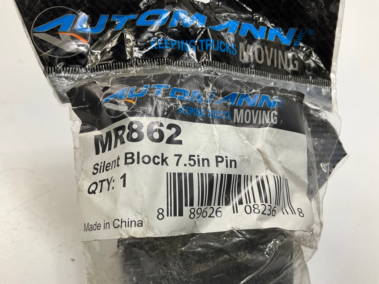 Automann MR862 Silent Block 7.5'' Pin For Kenworth & Peterbilt Trucks
