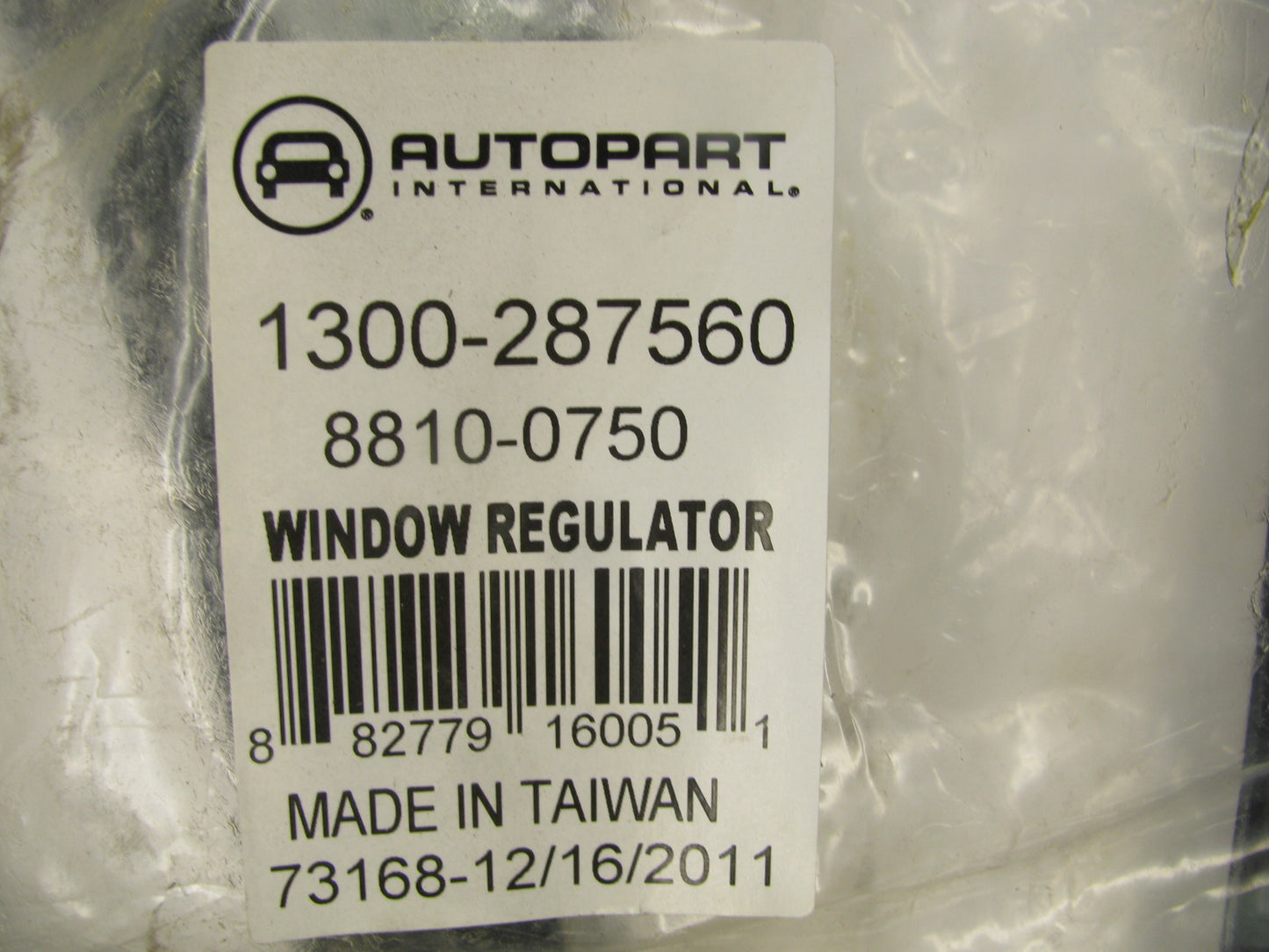 Autopart International 1300-287560 Front Left Power Window Regulator 2000-02 LS