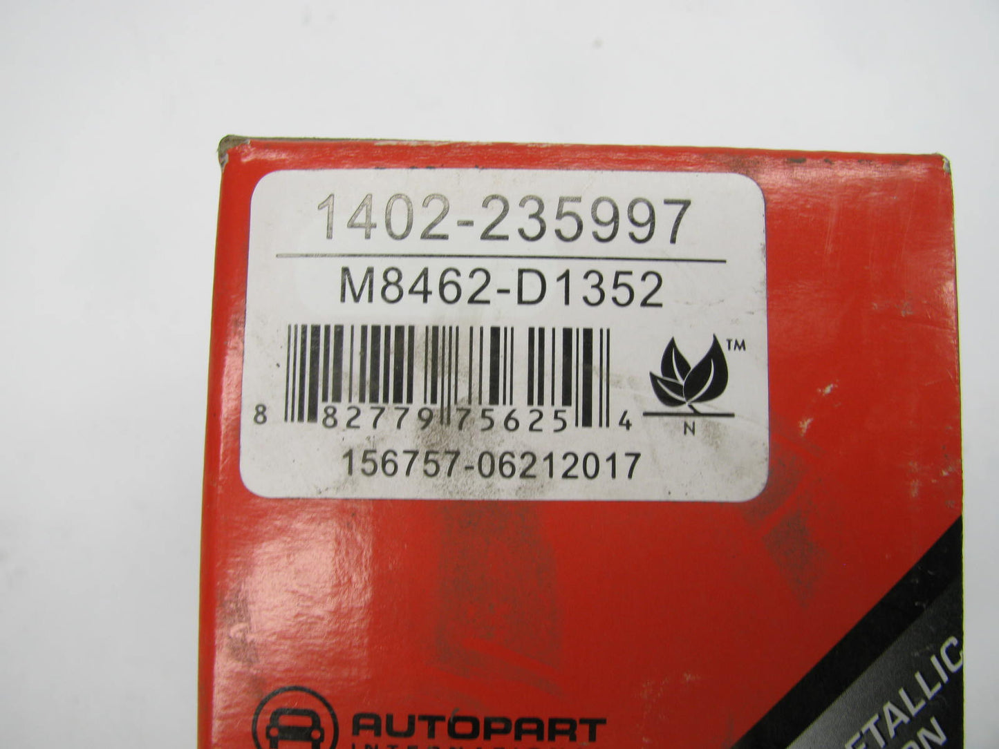 Autopart 1402-235997 Rear Brake Pads 2011-17 Chevrolet Caprice 08-09 Pontiac G8