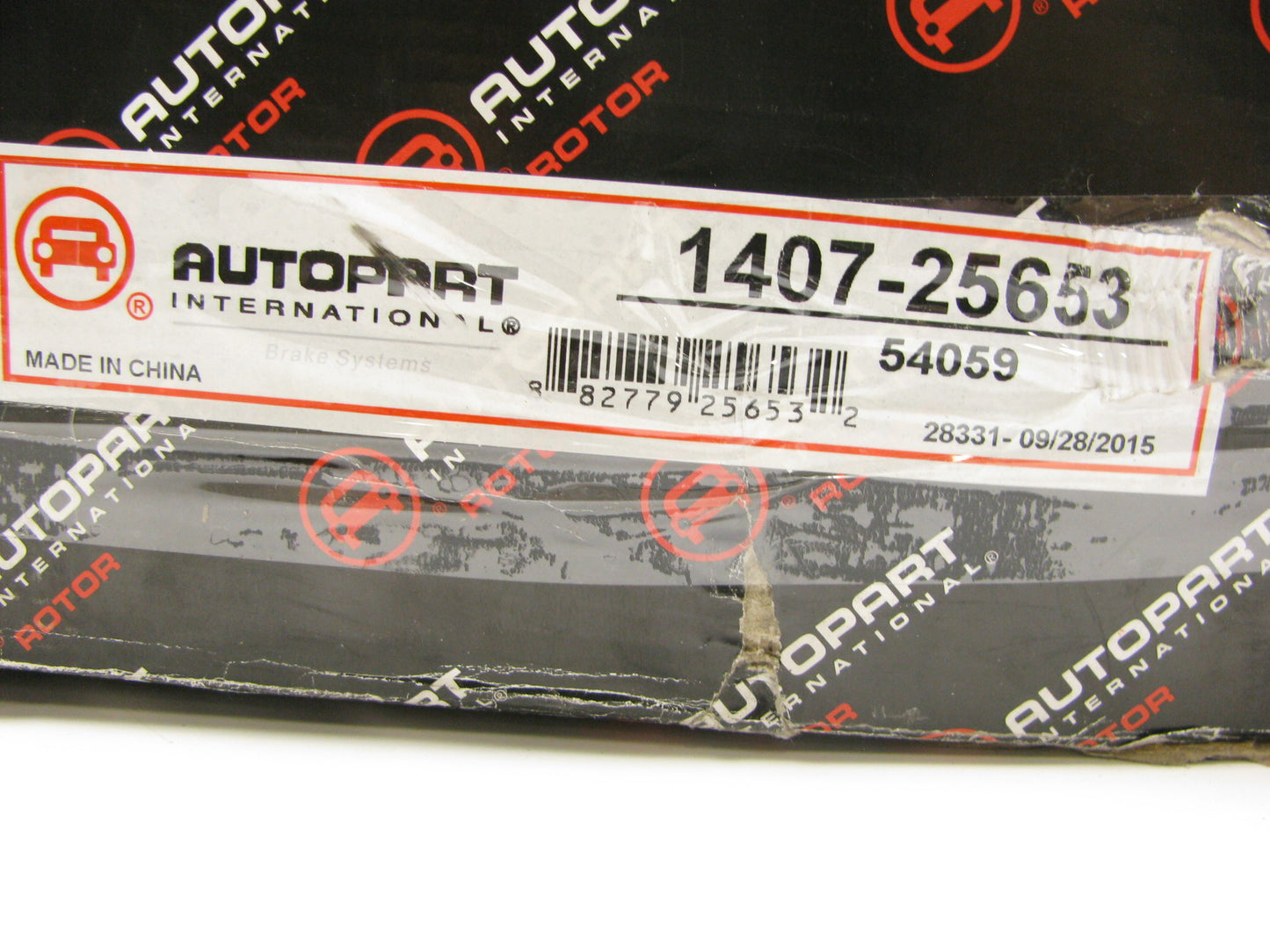 Autopart International 1407-25653 Disc Brake Rotor And Hub Assembly - Front