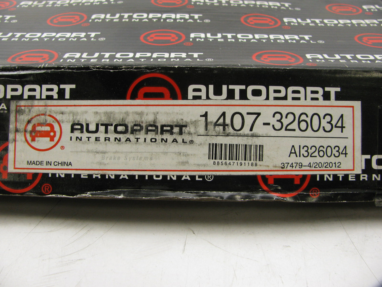 Autopart International 1407-326034 Front Disc Brake Rotor 2010-2011 Saab 9-5