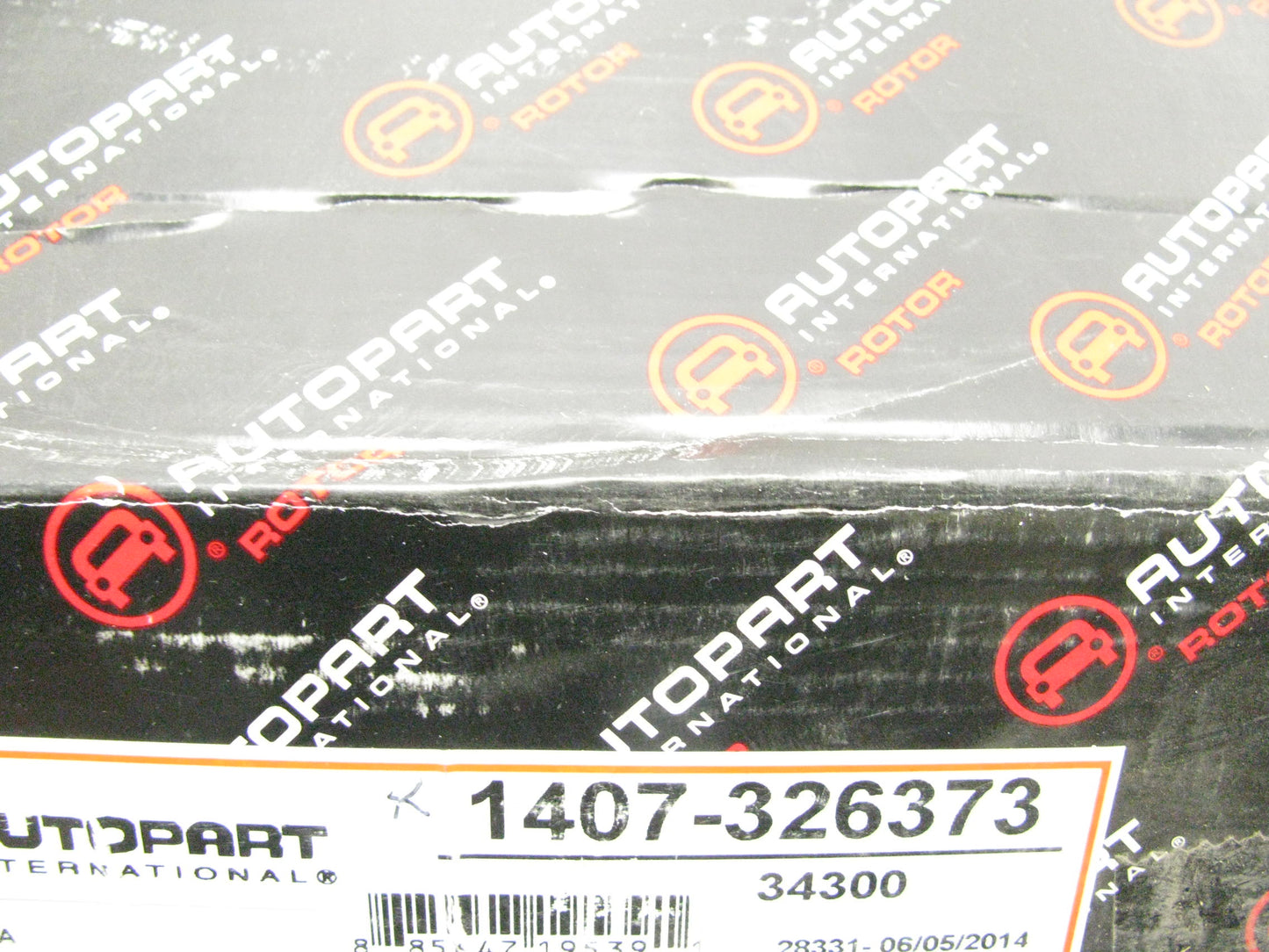 (2) Autopart Intl 1407-326373 Front Disc Brake Rotor 2000-2003 Audi A8 Quattro