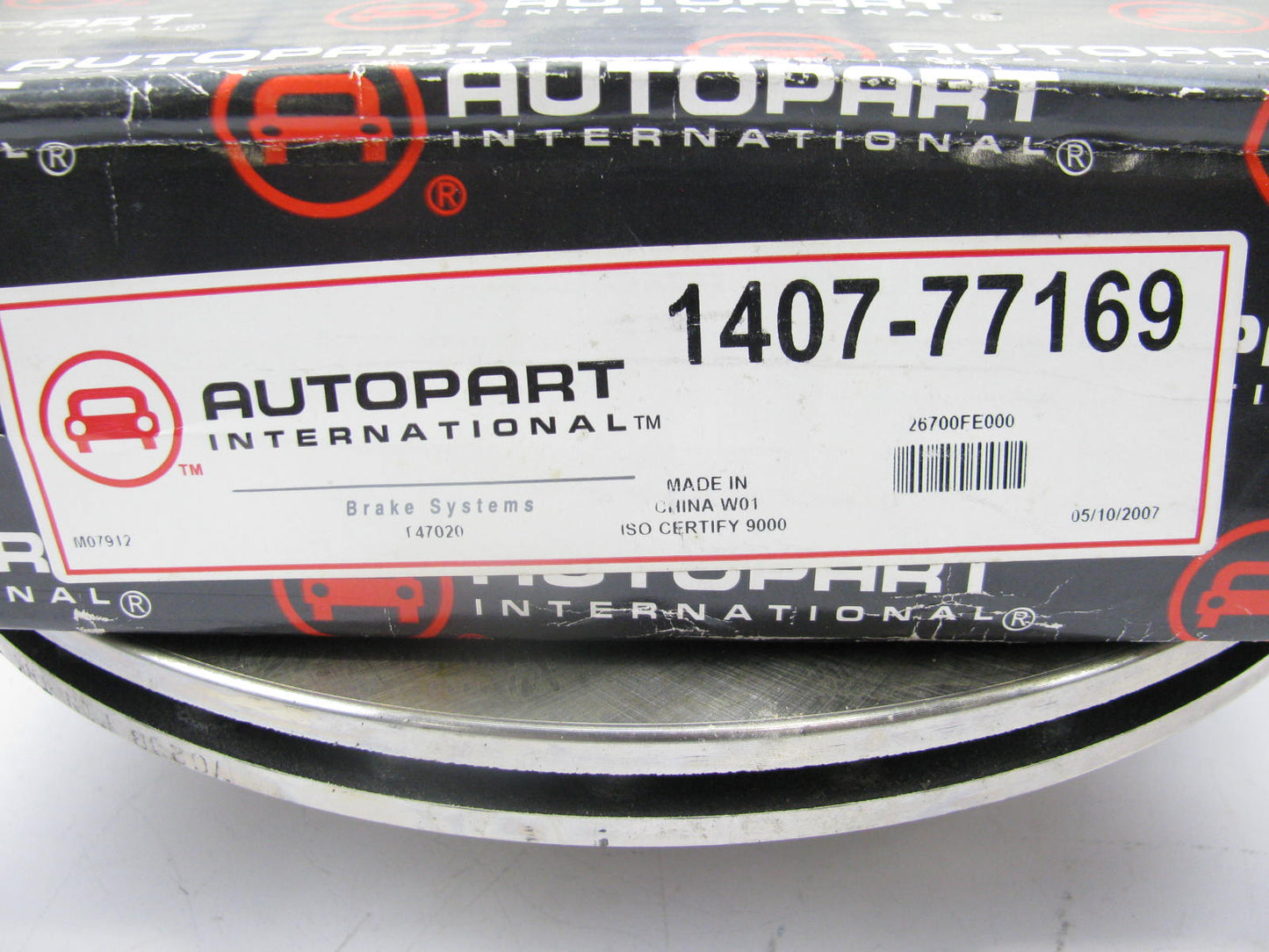 Autopart 1407-77169 Rear Disc Brake Rotor For 2004 Subaru Impreza