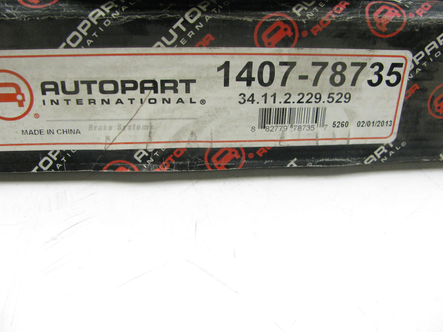 Autopart International 1407-78735 Front Left Disc Brake Rotor 2001-2006 BMW M3