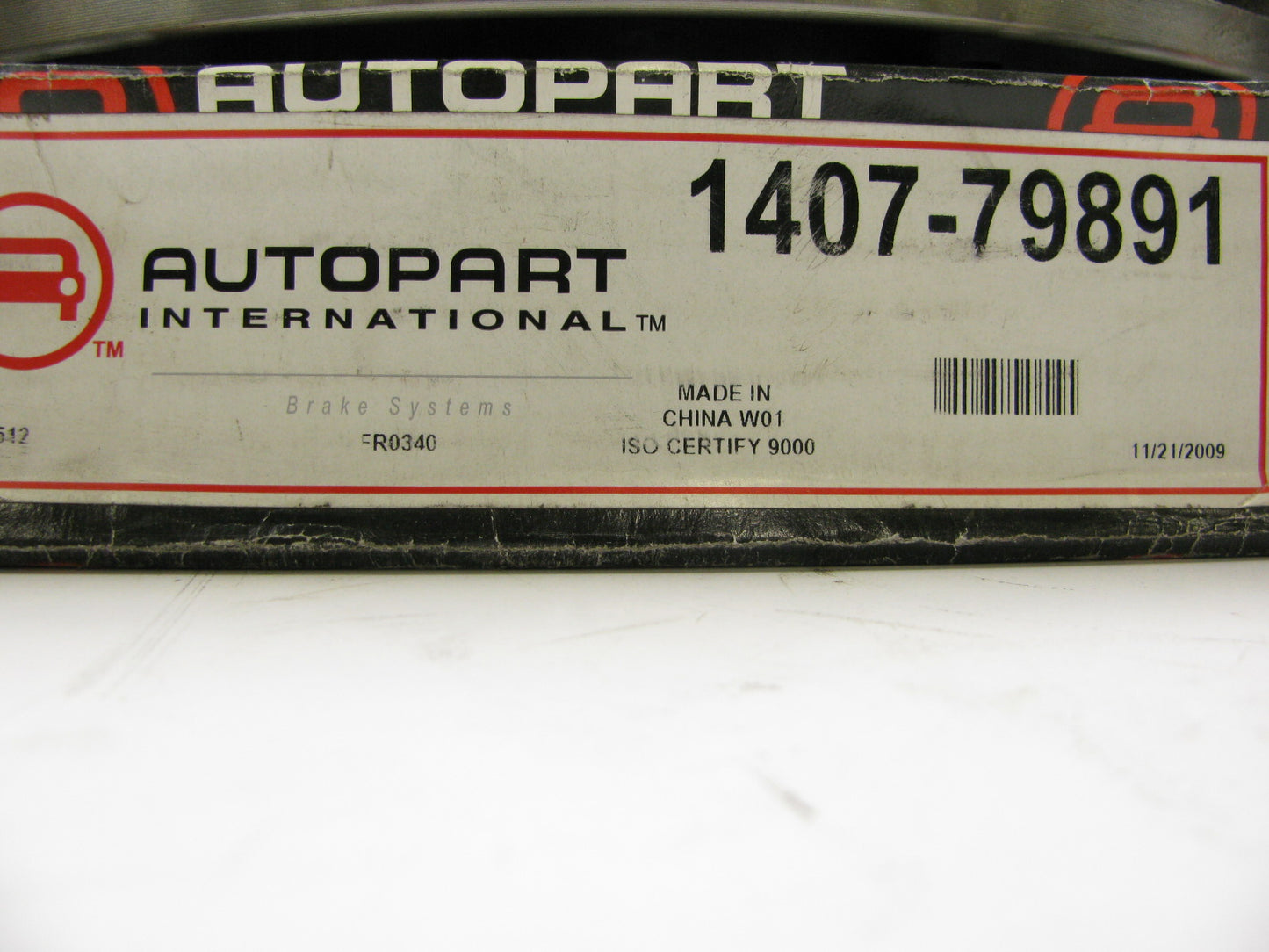 Autopart International 1407-79891 Front Brake Rotor For 2007-08 Hyundai Tiburon