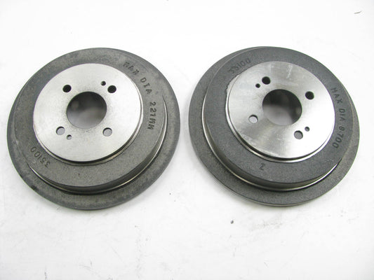 (2) Autopart International 1408-78512 Rear Brake Drum 2003-05 Honda Civic Hybrid