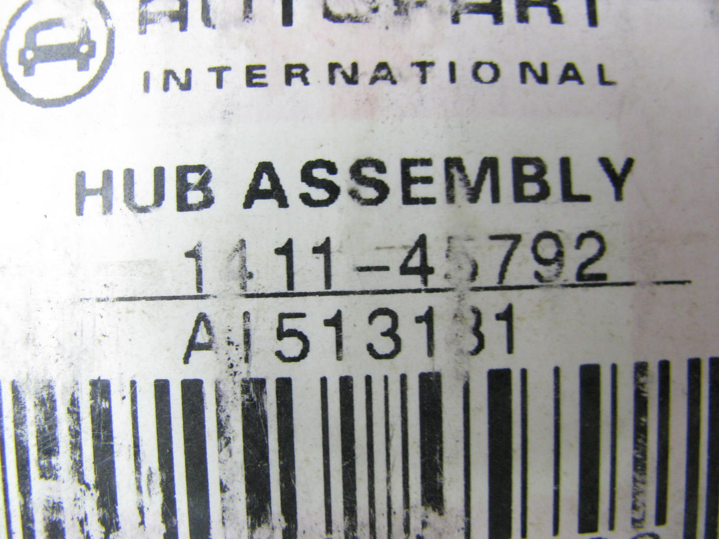 Autopart International 1411-45792 Wheel Bearing And Hub Assembly - Front