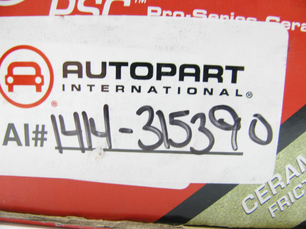 API 1414-315390 Front Ceramic Brake Pads 2001-2006 Audi A4 Quattro, 04-05 Passat