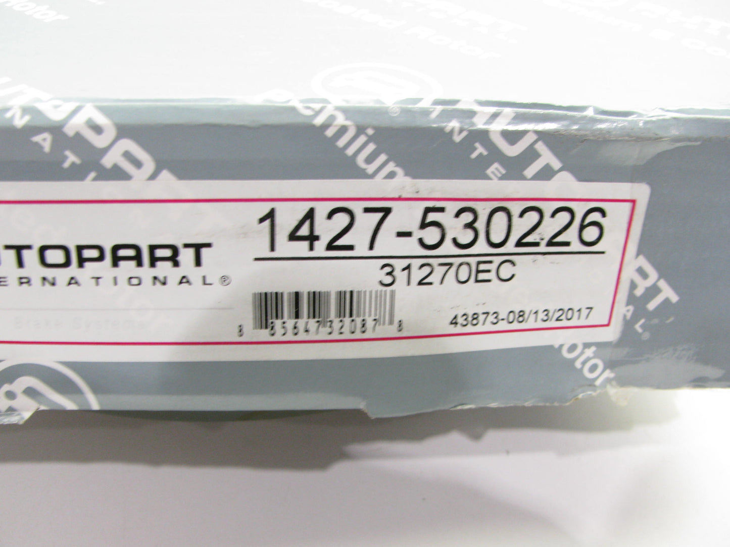 Autopart International 1427-530226 FRONT Disc Brake Rotor